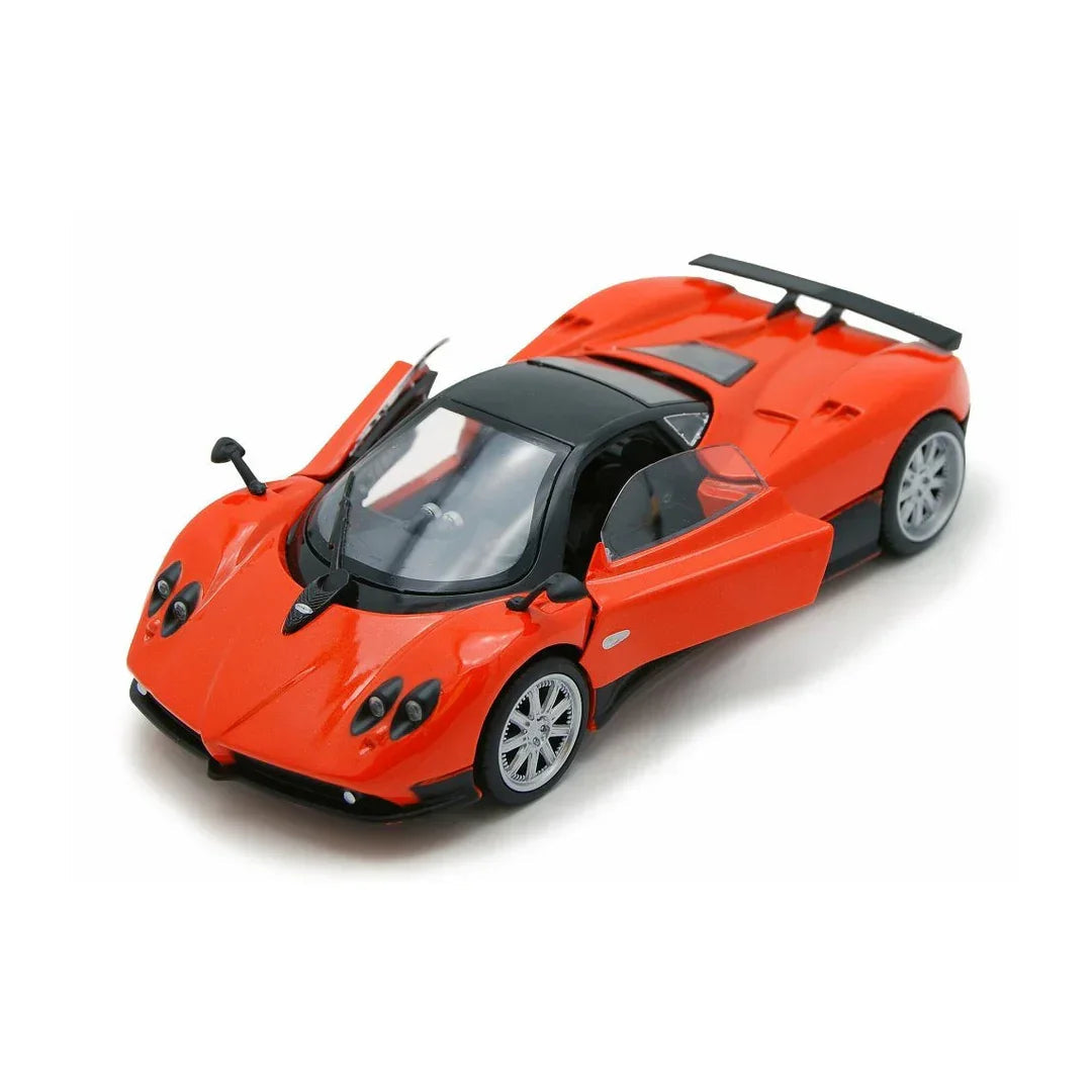 Pagani Zonda F Orange 1:18 Diecast Car Model