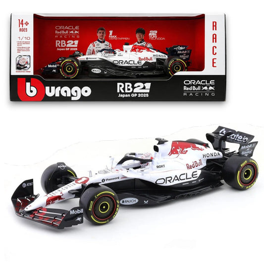 Bburago 1:18 Oracle Red Bull Racing RB21 F1 Car – Japan GP 2025 Die-Cast Model | Formula 1 Collectible