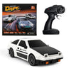Drift Racing 1:24 RC Car 4WD High Speed Remote Control Car 2.4GHz Rechargeable Drift Vehicle with Extra Tires – White