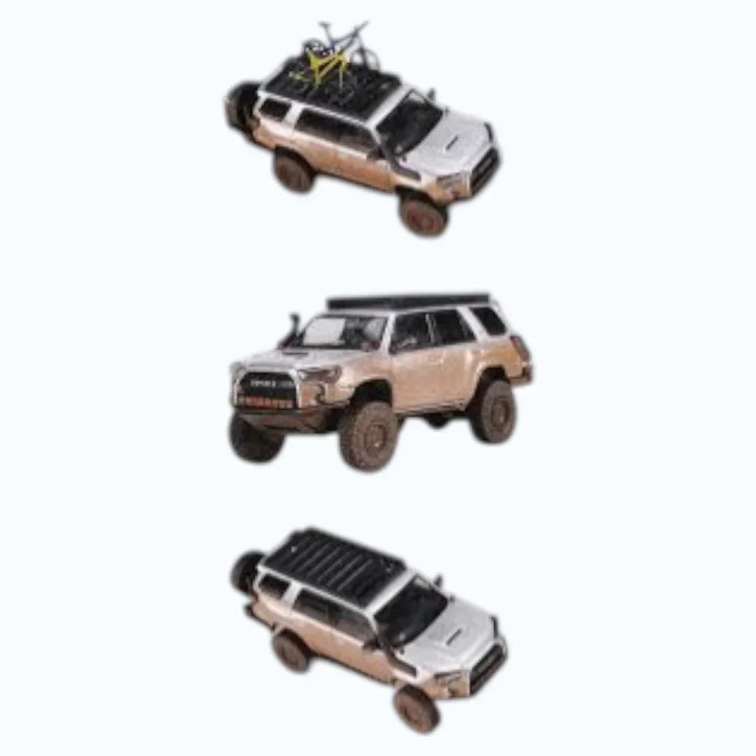 GCD 1:64 Toyota 4Runner Widebody Prerunner Mud Edition – Overland Diecast Model No. 539