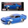 Maisto 1968 Chevrolet Camaro Z/28 1:24 Die-Cast Model Car | Collector's Collection | Custom Blue Classic Muscle Car