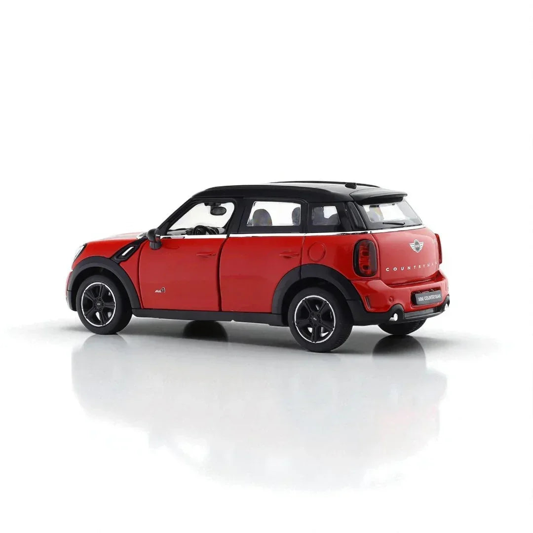 Rastar 1:24 Mini Cooper S Countryman  Die-Cast Model Car -Red (56400)