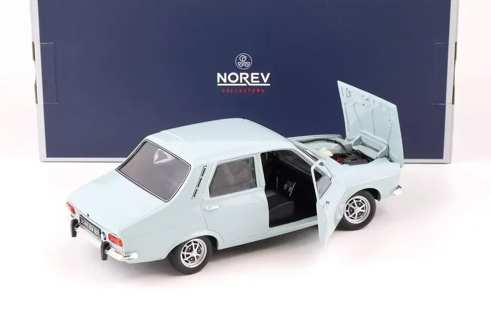 NOREV 1974 Renault 12 TS Light Blue 1/18 by NOREV 185219