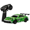 HStar Rexy Porsche 911 GT3 R 1:43 Scale 4WD RC Drift Car with Gyro Stabilization, LED Lights & 2.4GHz Remote Control