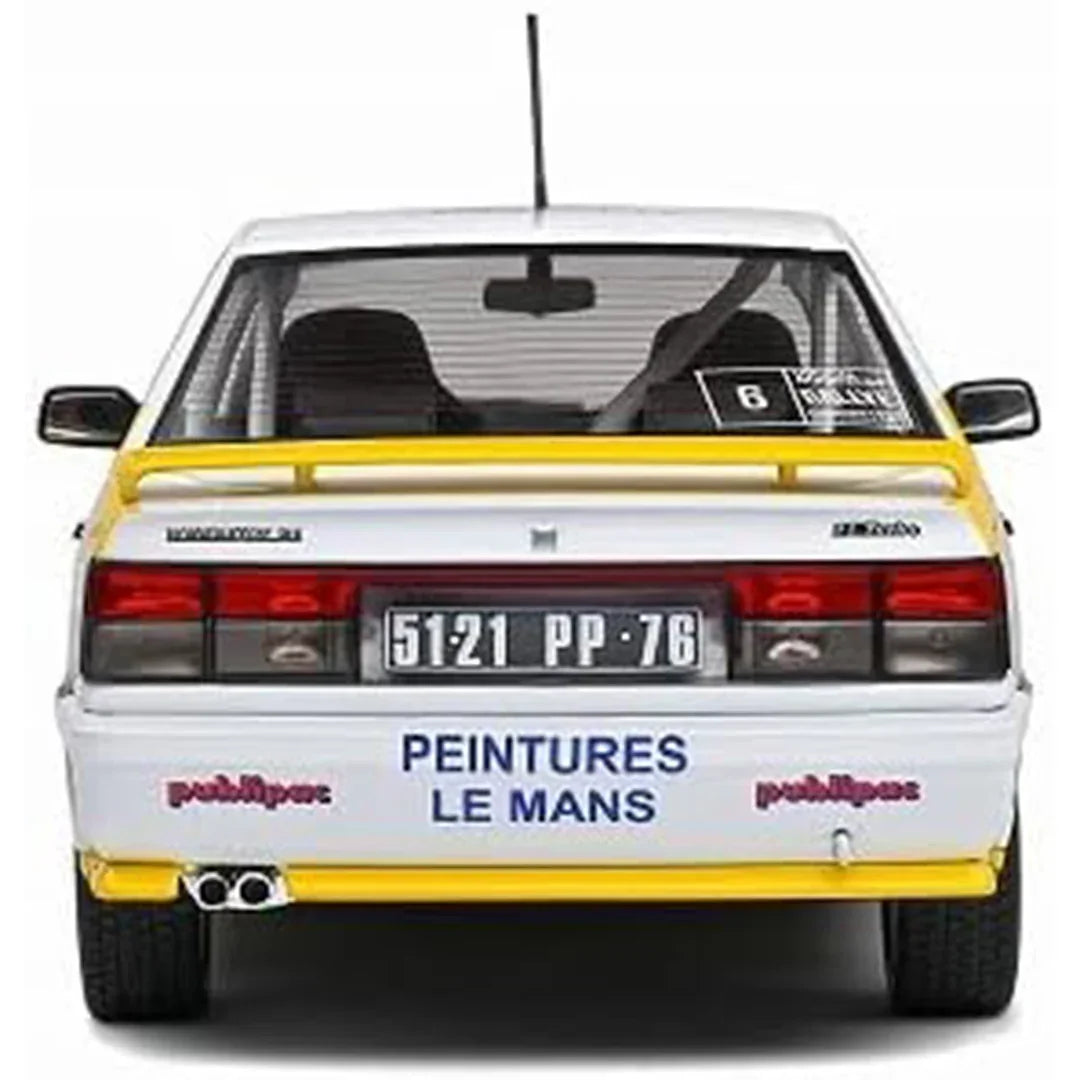 SOLIDO 1/18 Renault 21 Turbo Rallye Charlemagne 1991#6 Diecast model
