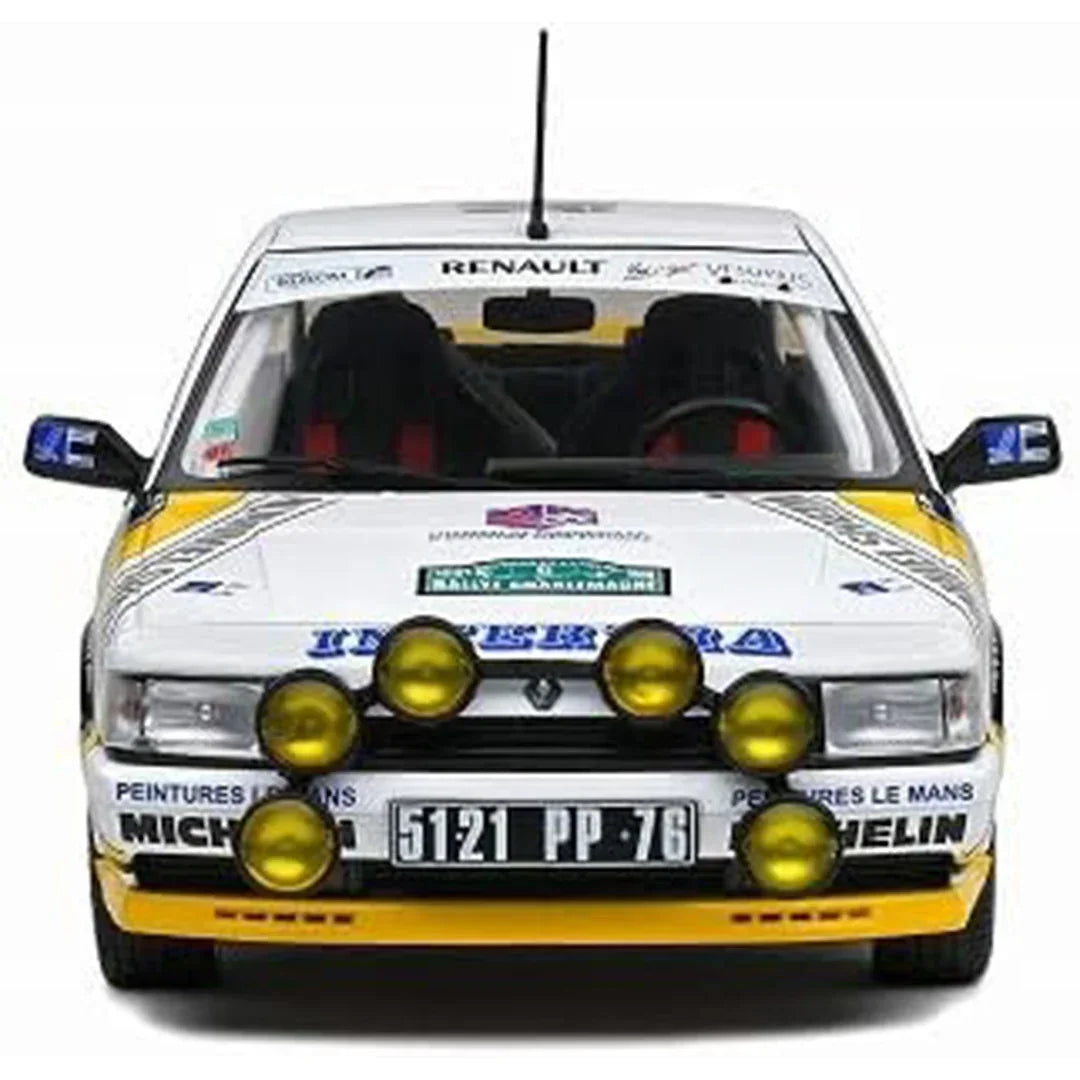 SOLIDO 1/18 Renault 21 Turbo Rallye Charlemagne 1991#6 Diecast model