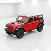 Rastar 1:24 Jeep Wrangler Rubicon 4xe Die-Cast Model – Red | Openable Doors (64610)