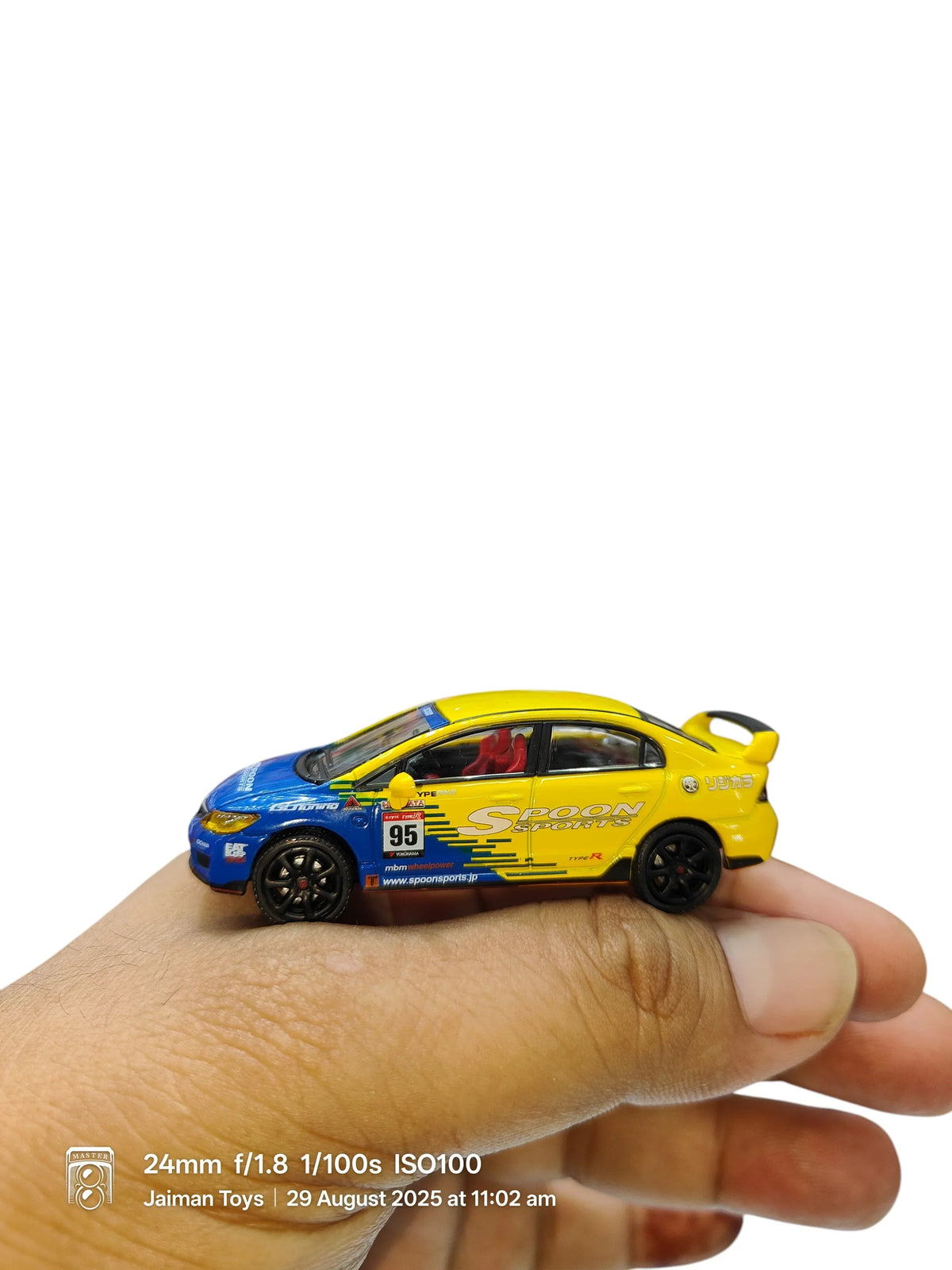 Shadow 1:64 Honda Civic FD2 Spoon Type R 2007  (RHD) LL-021-163 | Diecast Collectible Car Model