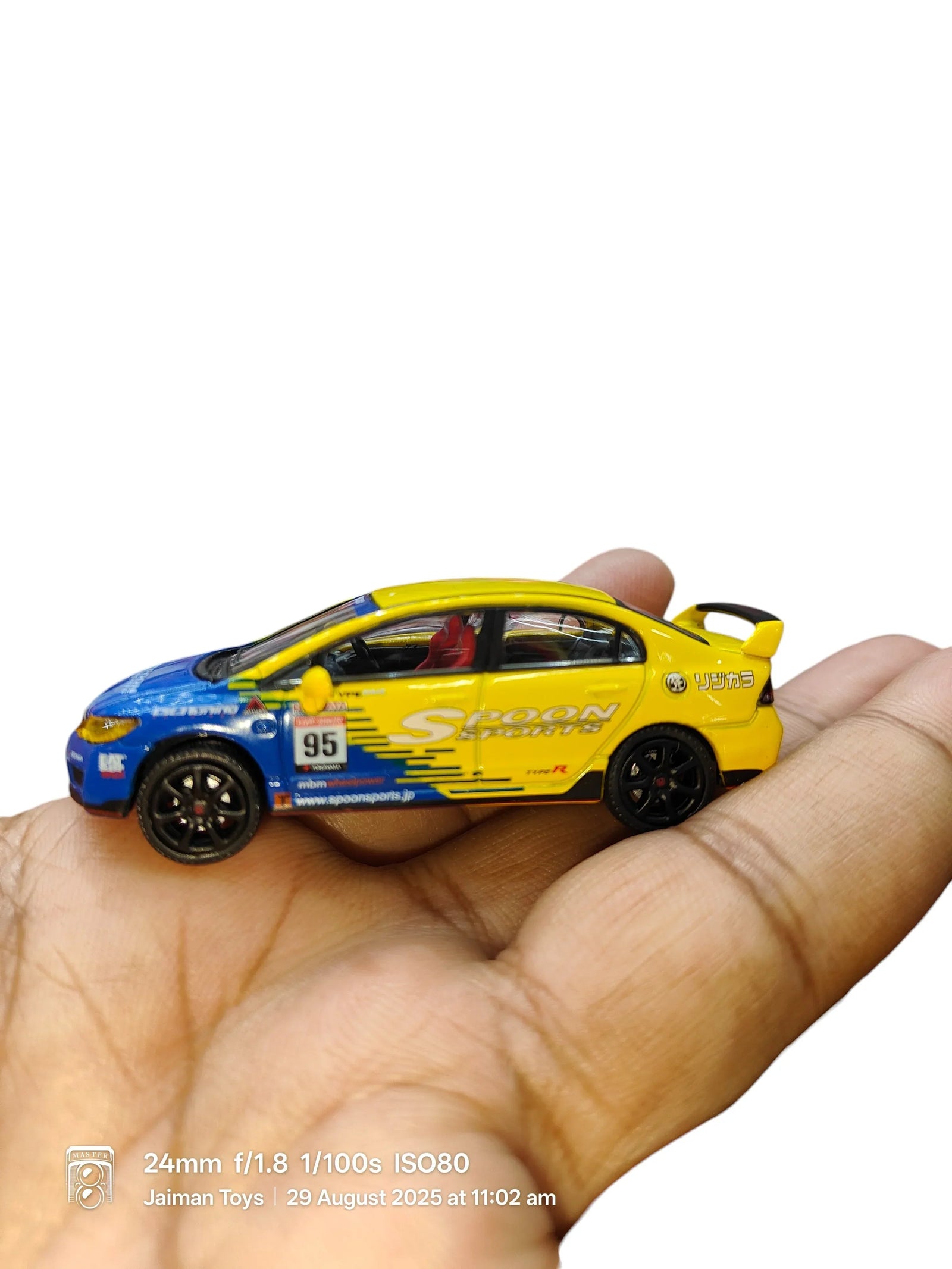 Shadow 1:64 Honda Civic FD2 Spoon Type R 2007  (RHD) LL-021-163 | Diecast Collectible Car Model