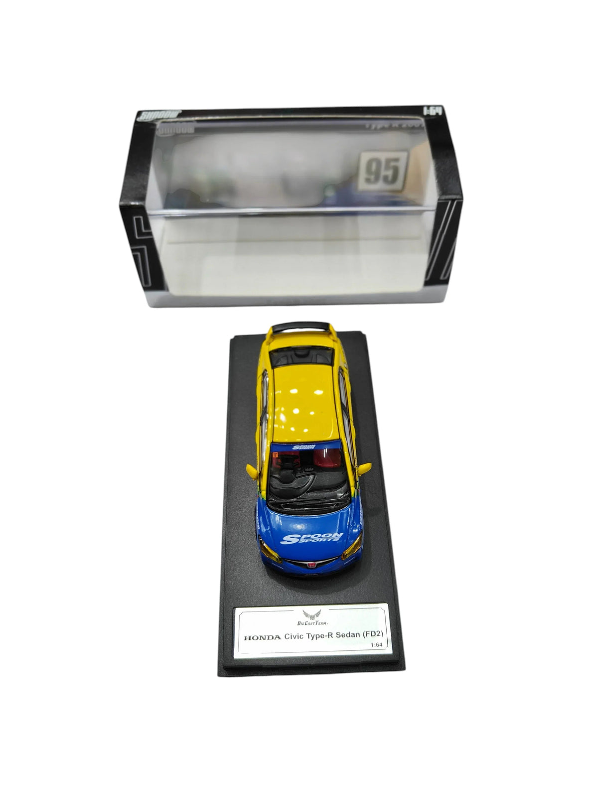 Shadow 1:64 Honda Civic FD2 Spoon Type R 2007  (RHD) LL-021-163 | Diecast Collectible Car Model