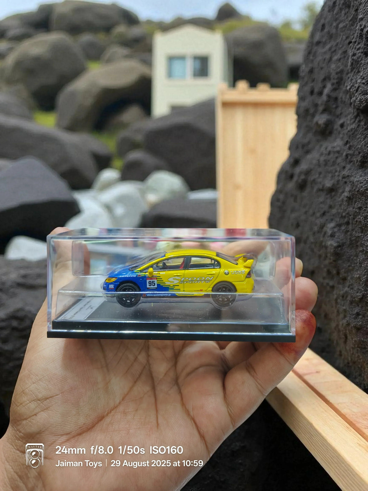 Shadow 1:64 Honda Civic FD2 Spoon Type R 2007  (RHD) LL-021-163 | Diecast Collectible Car Model